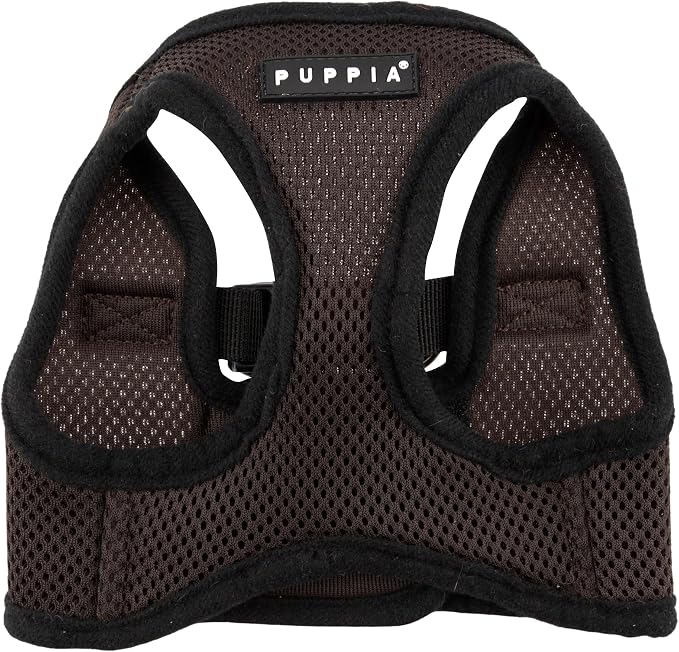 PUPPIA International Harness Soft B Vest, X-Small, Brown