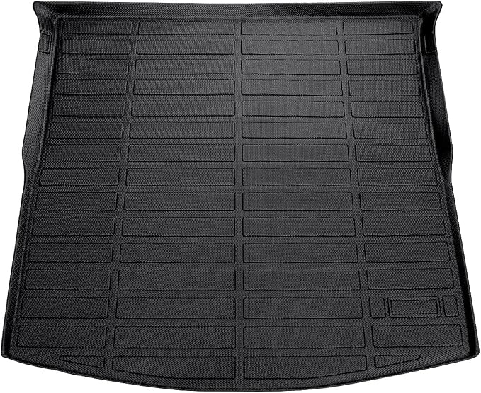 Cartist Cargo Liner Custom Fit for Mitsubishi Outlander PHEV 2018-2022 All Weather Trunk Mat High Side Waterproof Black TPE