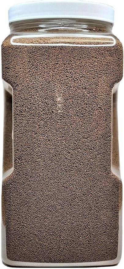 Aquatic Foods Inc. Blackworm Micro .8mm Floating Pellets with Color Enhancers & Vitamins for Discus, Guppies, Baby Cichlids, Baby Koi, Tetras, Live Bearers, All Tropical and Pond Fish...8oz Jar