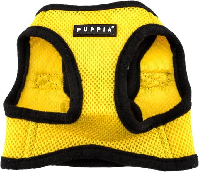 PUPPIA International Harness Soft B Vest, Small, Yellow