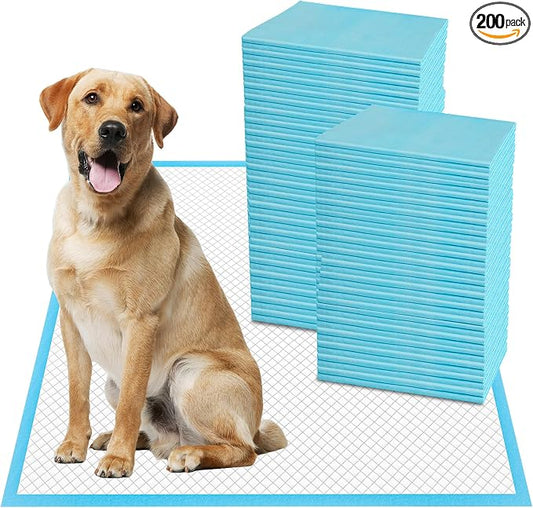 Boscute XXL Thicken 6 Layers Heavy Absorbent 30"x36" Pet Training Dog Pee Pads, Extra Large Polymer Leak-Proof Quick Dry Puppy Pee Pads, Disposable Pee Pads for Dogs Cats Rabbit | Heavy Absorbent up to 7 Cups, Quick Dry, for Dogs Cats Rabbit Potty Trai...