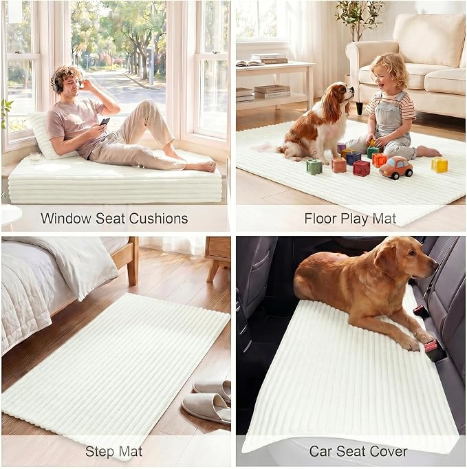 FUANGUI Waterproof Couch Cover for Dogs, Washable Pet Couch Covers for Sofa | Soft Cat Dog Bed Cover Non-Slip Couch Covers for 4 Seat Cushion Couch Sofa Pet Friendly