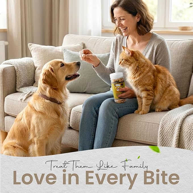 Chicken Liver Dog Treats | Freeze Dried Liver Treats for Dogs, 100% Human Grade, Single Ingredient | Grain-Free Kitten Treats, High Protein | No Additives or Preservatives | Tested in USA | 1.7 oz
