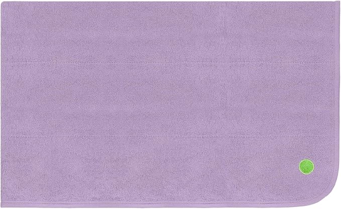 PeapodMats Bedwetting Waterproof Bed Mat, Reusable 3x5 Mauve | Washable reusable bed mat for bedwetting, incontinence, kids, adults, pets, and mattress protection.