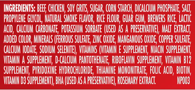 Milk-Bone Soft & Chewy Dog Treats, Made with Real Beef & Filet Mignon, 25 Ounce Canister