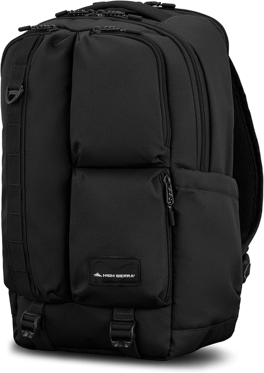 High Sierra Lineage Backpack - Black
