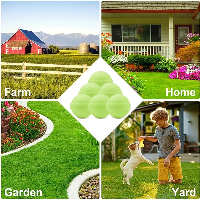 25 Pack Snake Be Gone for Yard Powerful Pet Safe,Moth Balls for Lawn Garden Camping Fishing Home to Repels Snakes and Other Pests