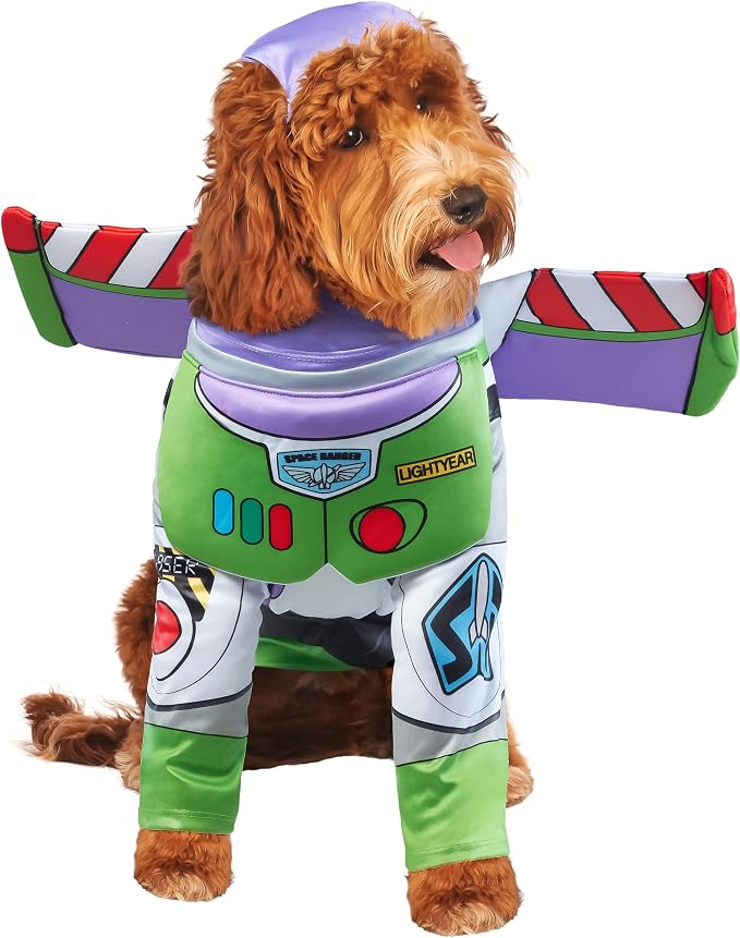 Toy Story: Buzz Lightyear Pet Costume for For Dogs or Cats by Rubies, XXL
