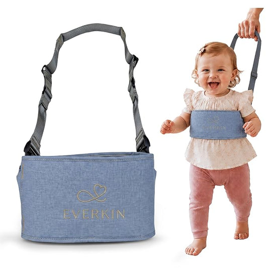 Premium Baby Walking Harness - Ergonomic Toddler Walking Assistant Vest with Height-Adjustable Padded Handles