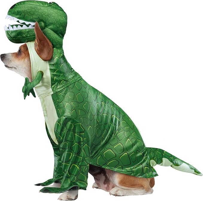 Toy Story: Rex Pet Costume for For Dogs or Cats by Rubies, Medium