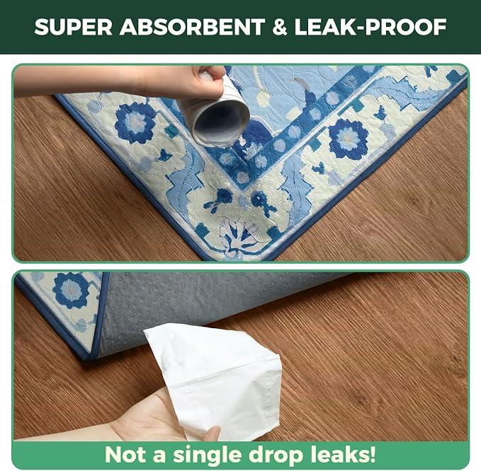 FXW Washable Pee Pads for Dogs, Super Absorbent, 35" Square, 2 Packs | Machine washable, Non-slip backing