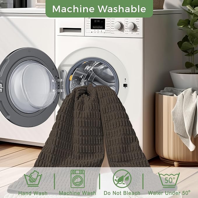 Washable Pee Pads for Dogs Puppy Pad, Coffee 60”x82” 1 Pack | High Absorbent Dog Pee Pad Leak Proof Cat Rugs, Reusable Non Slip Pet Mat, Wee Wee Pads for Training, Crate and Floor