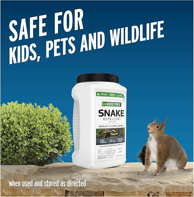 Liquid Fence Snake Repellent Granular, 2-Pound, 6-Pack, Plain
