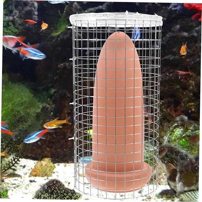 BESPORTBLE Fish Spawning Cone Pottery Breeding Bucket for Angelfish Shrimp for Aquarium Decoration Egg Laying Easy to Clean Durable Design