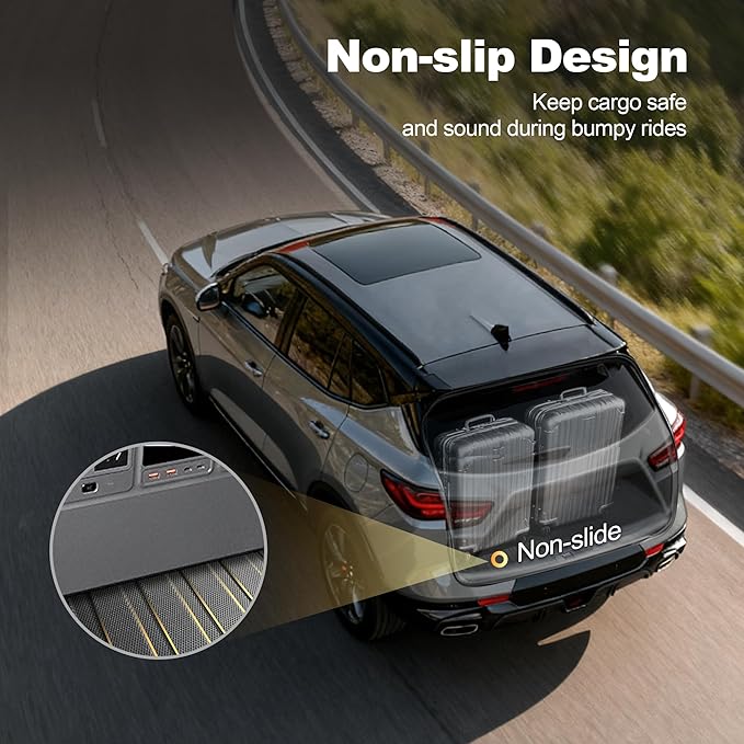 Cargo Liner Fit for Mercedes Benz C Class Sedan 2022-2026 | AOMSAZTO Cargo Mat All Weather Custom Fit Trunk Mat C Class Car Mats Accessories Black (Only for Sedan)