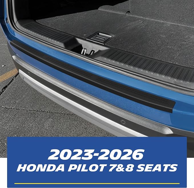Michelin Vehicle Mats, Premier Series All-Weather TPE Custom Fit Liner for Honda Pilot 2023-2026 7 & 8 Seats, Floor Mats(5 Piece)