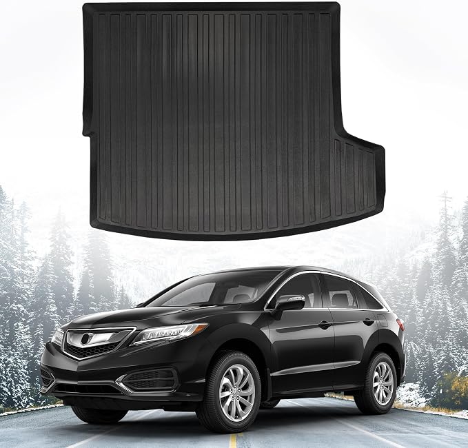 Premium Cargo Liner for Acura RDX 2019-2025, 2026-100% Protection - Custom Fit Car Trunk Mat - All-Season Black Cargo Mat - 3D Shaped Laser Measured Trunk Liners for Acura RDX