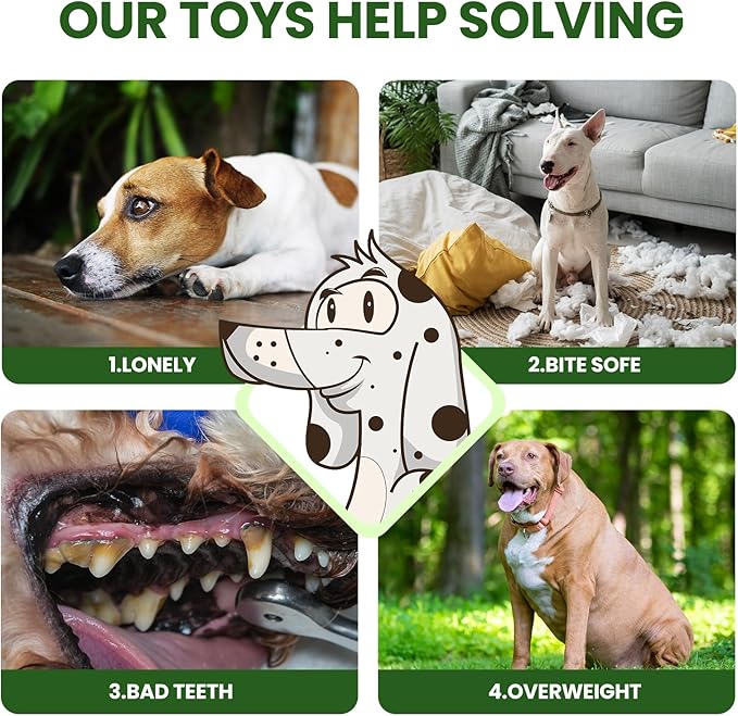 Squeaky Plush Crocodile Dog Toy,with a Rope Tail,Crinkle Stuffed Dog Toy Keep Them Busy Tug of War Training Play, Dog Chew Toy for Small Medium Dogs (Green)