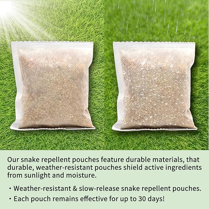 Snake Repellent for Yard Powerful,10 Pack Safe for Home Yard, Pet Safe, Natural Snake Repellant for House Yard Lawn Garden Camping
