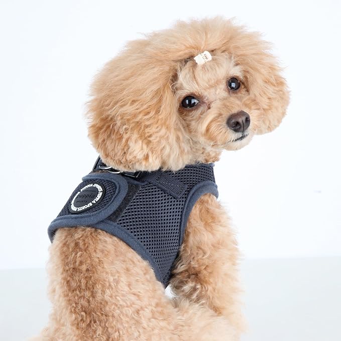 PUPPIA International Soft Vest Harness, X-Small, Grey