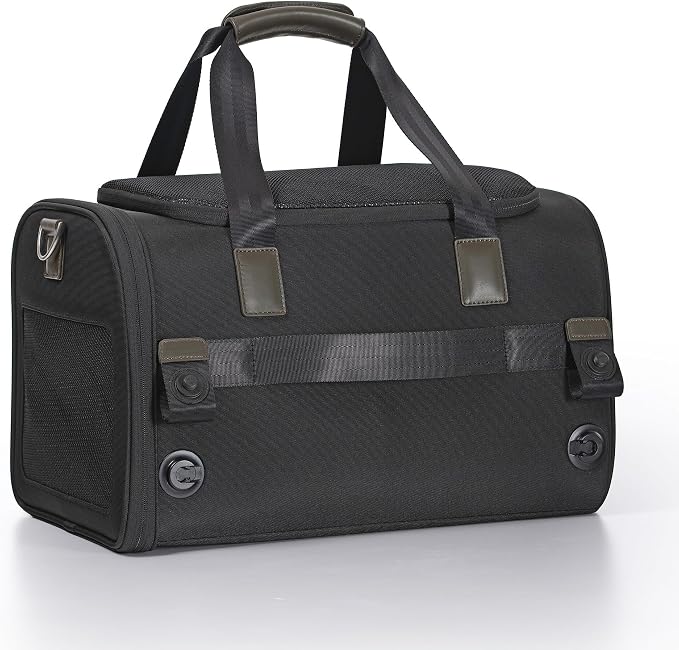 Traveler's Choice Argo Pawsport to Adventure Pet Carrier, Black