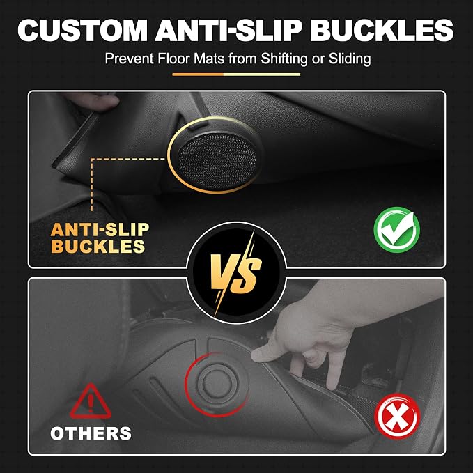 Floor Mats & Cargo Liner Fit for Toyota Camry 2018-2024 FWD Gas (Not for AWD or Hybrid)