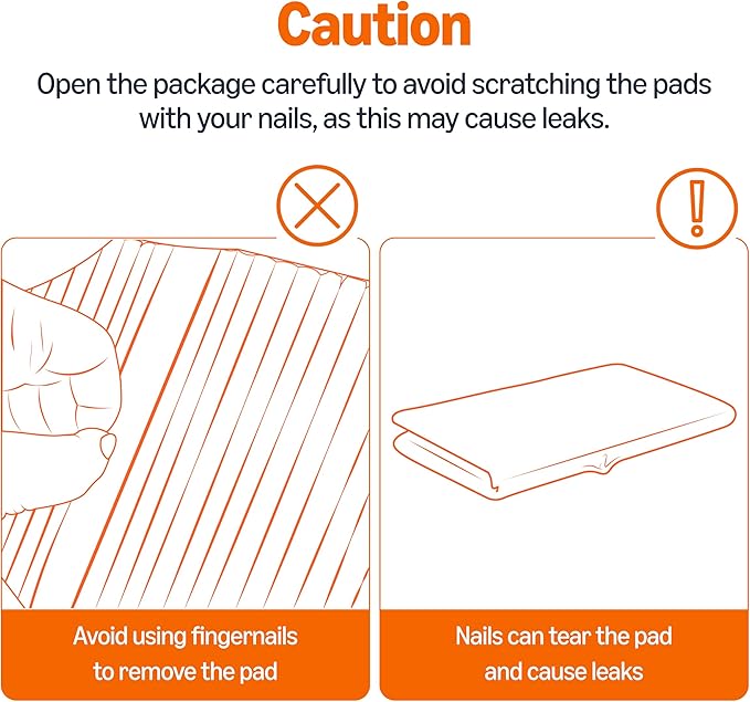 Amazon Basics Disposable Dog Training Pads with 5-Layer Leak-Proof Design, Quick-Dry Surface, Regular, 22 x 22 Inches, 30-Pack