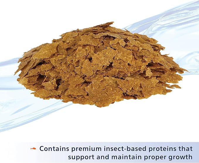 Aqueon Nutrinsect Fish-Free Fish Food, Tropical Flakes, 1.59 oz (Pack of 2)