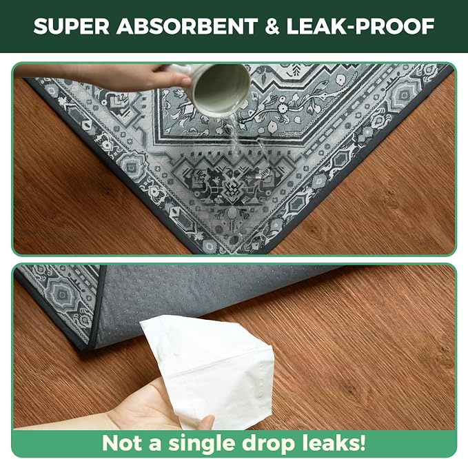 FXW Washable Pee Pads for Dogs, Super Absorbent, 27" x 41", 2 Packs | Machine washable, Non-slip backing