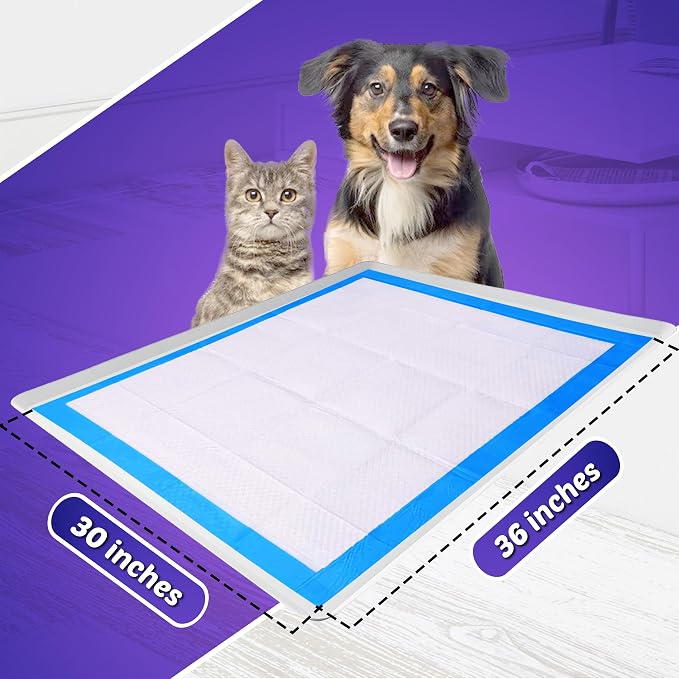 Dog Pee Pad Holder - Fits Up to 30” x 36” Pee Pad - 1 Pack - White | Stable Grip, Soft Edges, Quick Wipe Silicone Surface, Dog Pad Holder for Indoor Flooring Protection