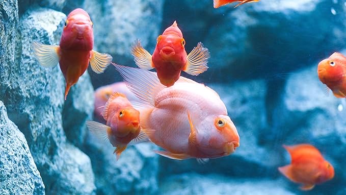 S&C AQUATICS MINI Beefheart & Soft BIT Mix,Beef Heart,Discus Food,Angel Fish Food,Cichlids (7oz) A8