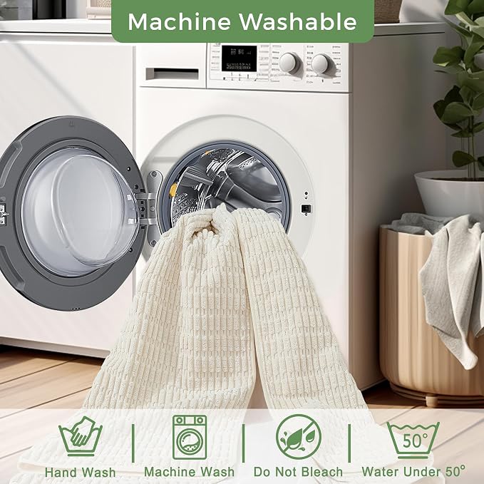 Washable Pee Pads for Dogs Puppy Pad, Cream White 60”x60” 1 Pack | High Absorbent Dog Pee Pad Leak Proof Cat Rugs, Reusable Non Slip Pet Mat, Wee Wee Pads for Training, Crate and Floor