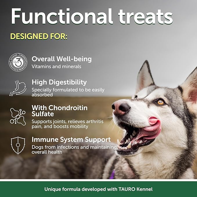 Nature's Protection Grain Free Low Calorie Dog Treats - Treats for Mobility & Joint Health, Training Treats for Small, Medium & Large Breed Adult Dogs with Light Fur (Superior Care - Lamb, 5.29 oz)