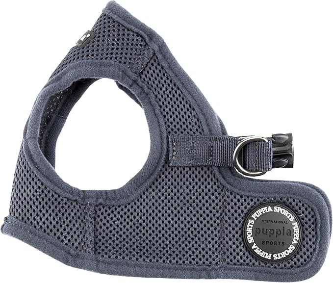 PUPPIA International Soft Vest Harness, X-Small, Grey