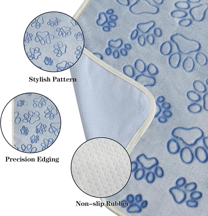 Reusable Puppy Pads, Washable Pee Pads, Leakproof 28"x 42" 2 Pack | High Absorbency Dog Training Pads, Wee Wee Pads With Waterproof Non-Slip Base For Indoor Potty, Crates, Playpen & Senior Dogs