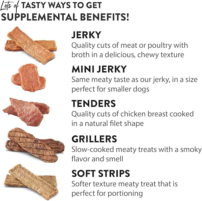 Dogswell Immune System Jerky Dog Treats, Chicken Breast, 12 oz. Bag