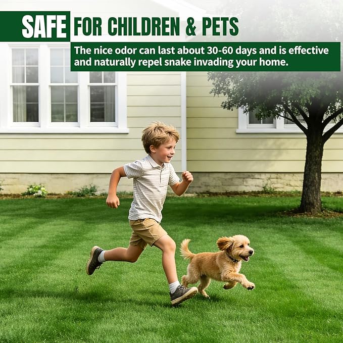 20Pack Snake Repellent, Snake Repellent for Yard, Lawn Garden, Outdoor Use, Snake Away, Plant Essential Oils to Repel Snake,Snake be Gone