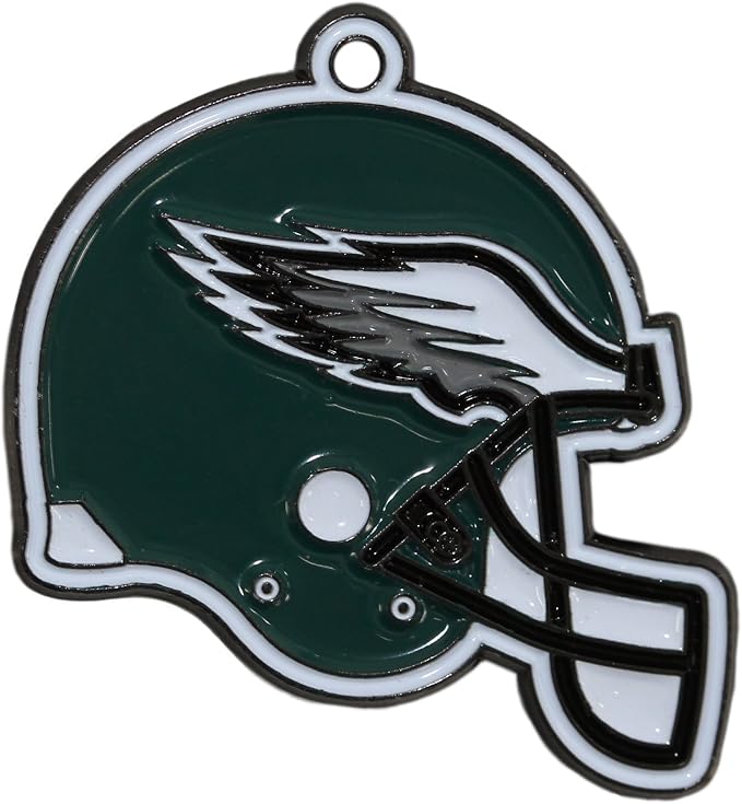 NFL Philadelphia Eagles PET GIFT BOX with 2 Licensed DOG TOYS, 1 Logo-engraved NATURAL DOG TREAT, 1 NFL JERSEY, 1 NFL Puppy Training Bells & 1 Car Seatbelt