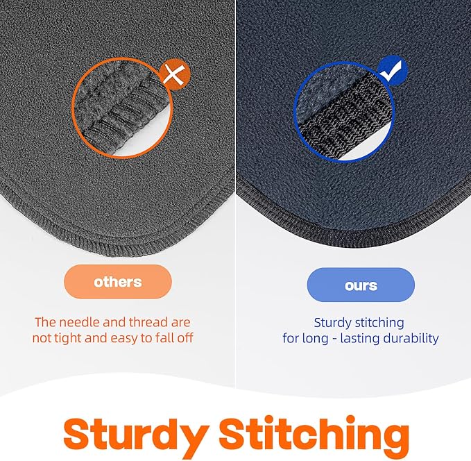 Sunsleek 48"x65" Washable Pee Pads for Dogs Extra Large Non-Slip Puppy Pads | Reusable Waterproof Pet Training Mats, Super Absorbent, for Quick-Dry Whelping Pads & Incontinence for Playpen, Crate, Floor