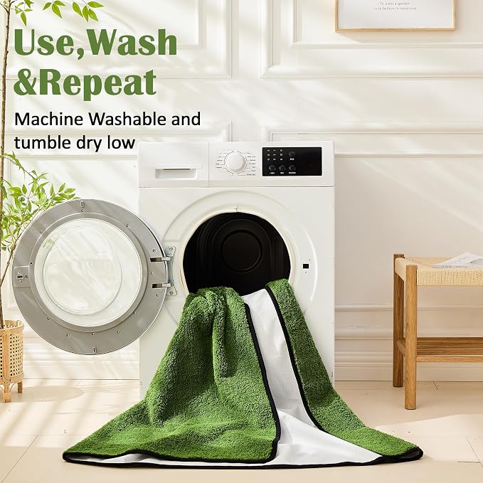 Reusable Dog Pee Pads, Washable Puppy Pads, Leak-Proof 18"x24" 2 Pack | Super Absorbent And Non-Slip Potty Training Pads, Soft Paw Print Plush Design, Ideal For Crates, Couch, Car Seats & Pet Beds