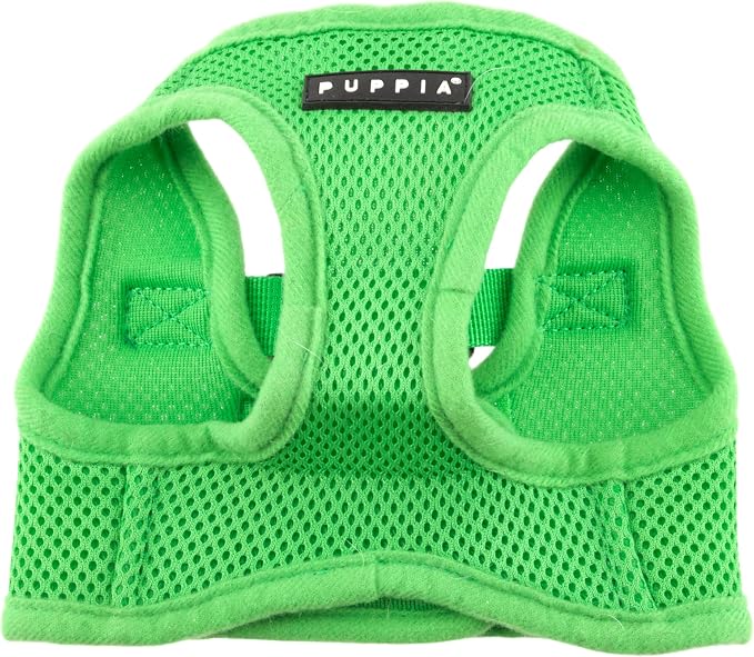 PUPPIA International Harness Soft B Vest, XX-Large, Green