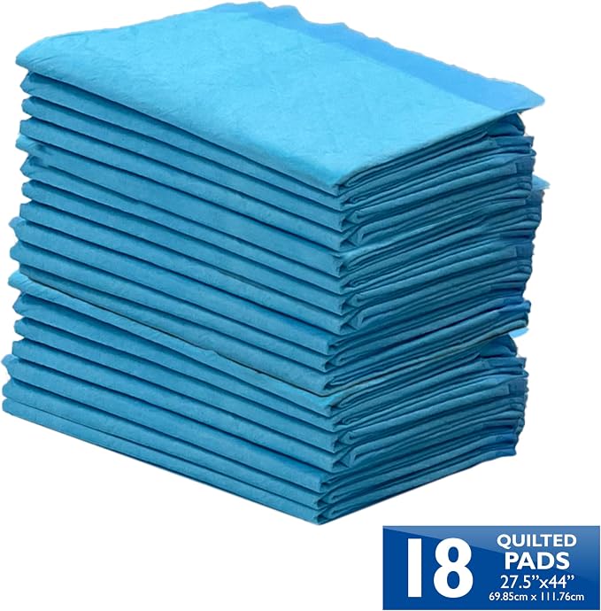 Four Paws Wee-Wee Superior Performance Gigantic Dog Pee Pads, 18 Count | Puppy & dog potty training pads, all day floor protection, housebreaking pet supplies, leak-proof puppy pads, 27.5" x 44"