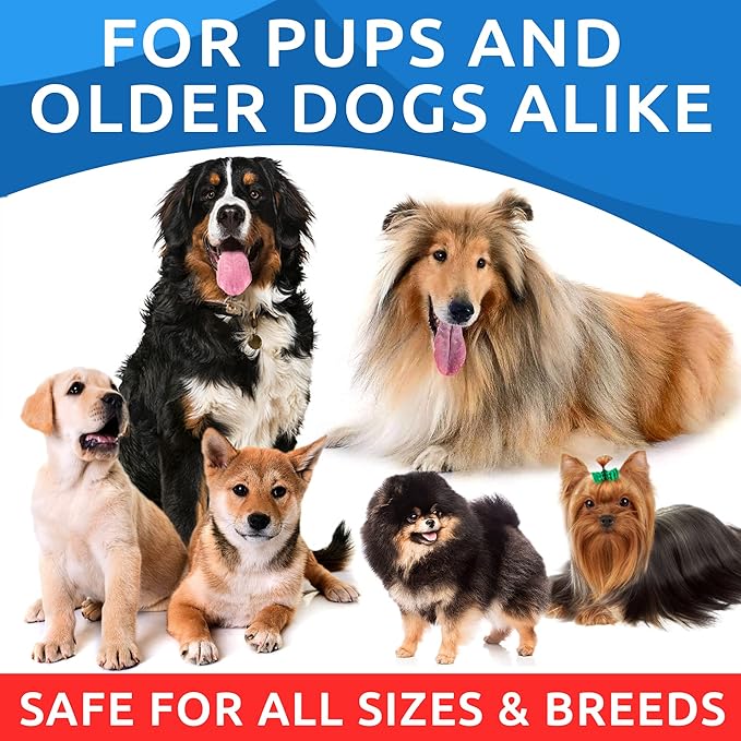 BARK&SPARK Omega 3 for Dogs and Cats-180 Fish Oil Treats for Dogs & Cats Shedding, Skin Allergy, Itch Relief, Hot Spots Treatment-Joint Health-Skin and Coat Supplement-EPA & DHA Fatty Acids-Salmon Oil