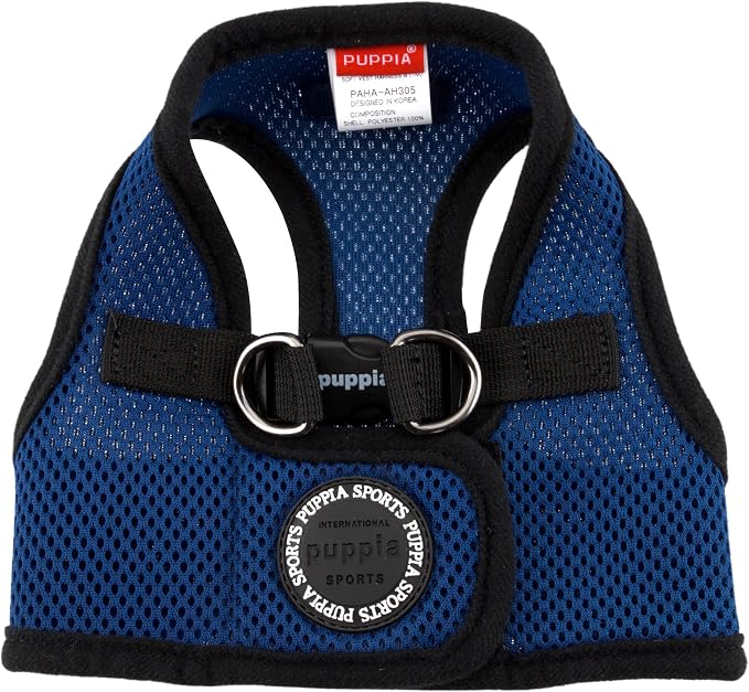 PUPPIA International Puppia Harness Soft B Vest Royal Blue Medium