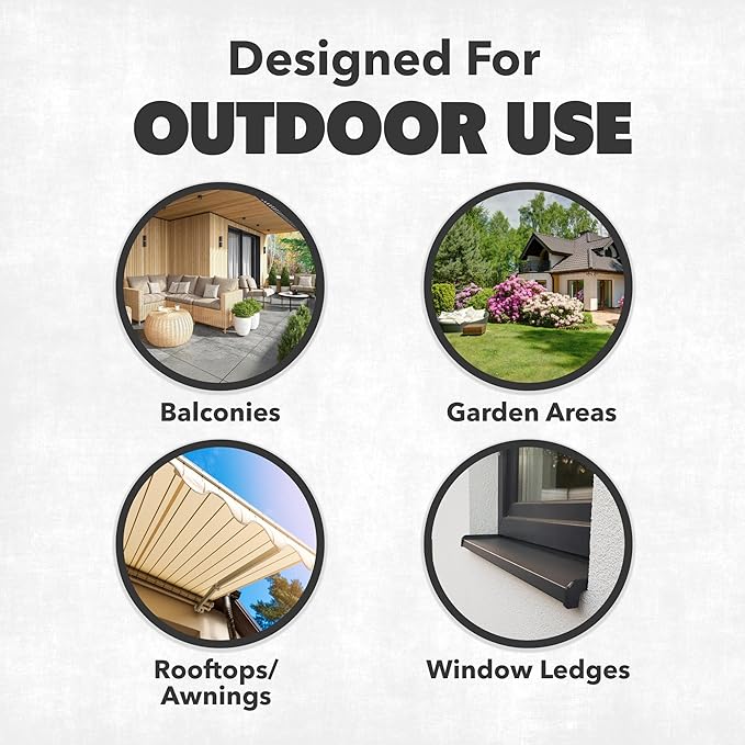 Bird Repellent Spray – Helps Deter Birds from Outdoor Surfaces & Garden Areas, 16 oz (475mL)
