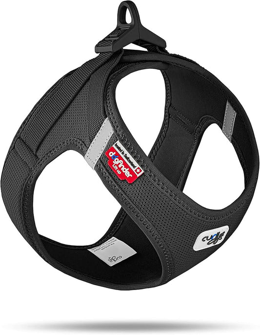 Vest Harness curli Clasp Air-Mesh Black 3XS