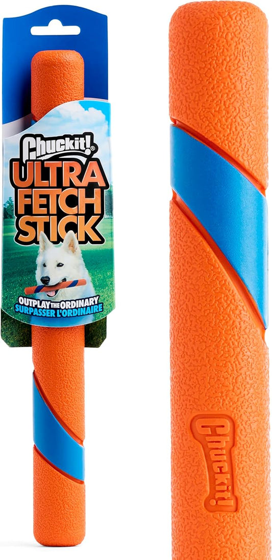 Chuckit! Jouet interactif pour chien Ultra Fetch Stick - Bâton à lancer de 30 cm pour chien, pour toutes les races