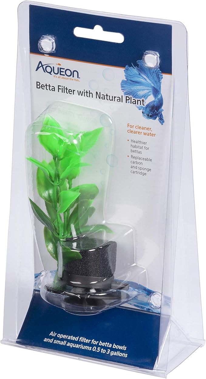 Aqueon Betta Filters Natural Plant One Size