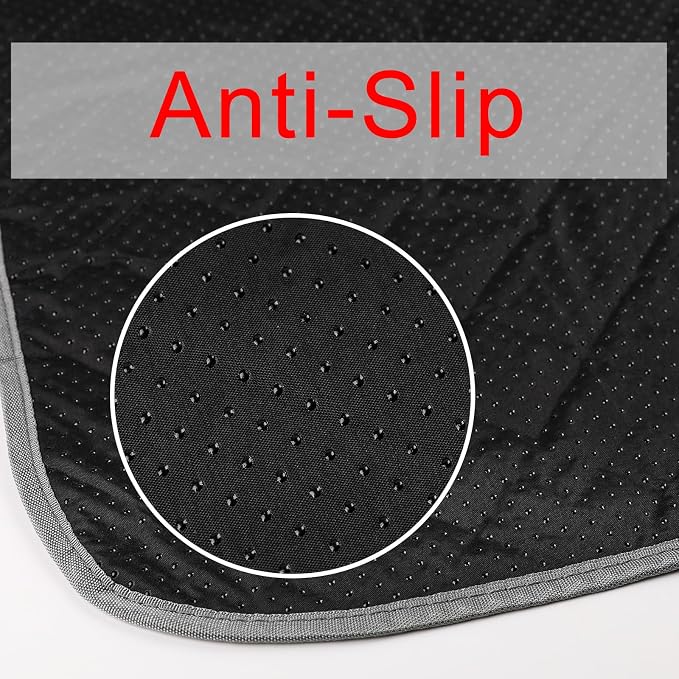 2 Pack 72"x 72" Waterproof Non Slip Wee pad，Reusable Washable Pee Pads for Dogs，Absorbent and Leakproof Training Mats for Potty, Bed, Sofa, Potty Training