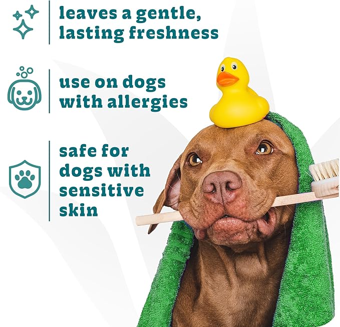 Espree Hypoallergenic Dog Shampoo & Conditioner, Salon Dog Grooming Supplies, Tearless Formula with Aloe Vera, Made Without Sulfates, Parabens, Harsh Chemicals and Dyes, for Sensitive Skin, Gallon